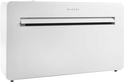 EVOLAR EVO-M1000CH Wandklimaanlage Monoblock ohne Außeneinheit, 2.93 kW 10.000 BT/h - 4-in-1 Klimagerät, Luftentfeuchter, Ventilator, Heizfunktion - Kühlung ohne Außengerät für Räume ca. 40m²/90m³ von EVOLAR