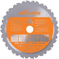 Evolution RAGE 165 mm / 18 Zähne TCT Mehrzweck-Hartmetallsägeblatt für Kettensägen Evolution RAGE 165 mm / 18 Zähne TCT Mehrzweck-Hartmetallsägeblatt für Kettensägen von EVOLUTION POWER TOOLS
