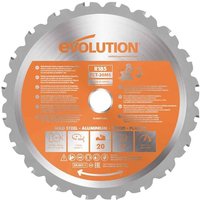 Evolution RAGE 185 mm / 20z TCT Mehrzweck-Widia-Sägeblatt für Evolution-Gehrungssägen Evolution RAGE 185 mm / 20z TCT Mehrzweck-Widia-Sägeblatt für Evolution-Gehrungssägen von EVOLUTION POWER TOOLS