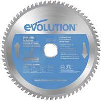 Evolution TCT-Sägeblatt für dünne Stahlschnitte, 210 mm/68 Z, für Gehrungssägen Evolution TCT-Sägeblatt für dünne Stahlschnitte, 210 mm/68 Z, für Gehrungssägen von EVOLUTION POWER TOOLS