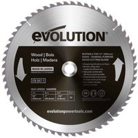 Evolution Widia-bestücktes Sägeblatt zum Holzschneiden, 355 mm / 60z, für Trennmaschinen Evolution Widia-bestücktes Sägeblatt zum Holzschneiden, 355 mm / 60z, für Trennmaschinen von EVOLUTION POWER TOOLS
