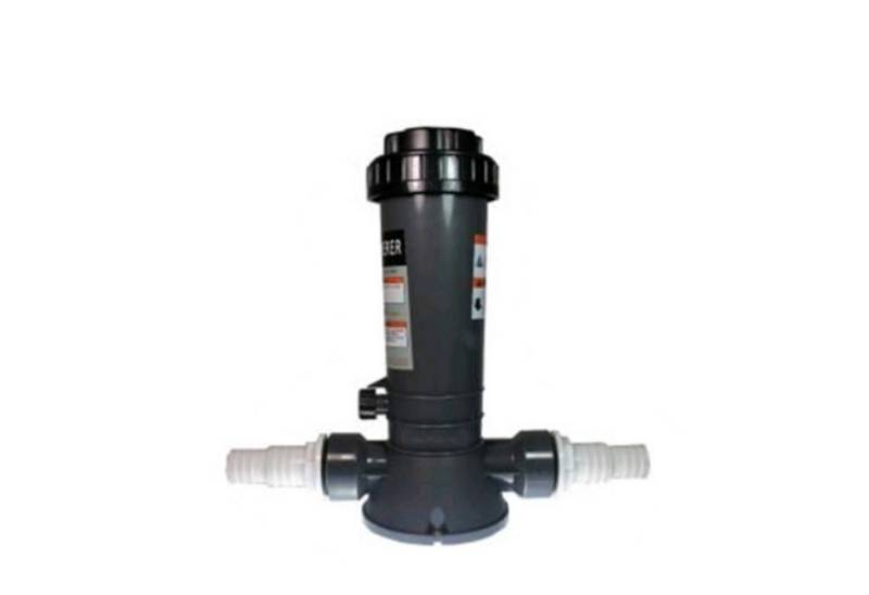 EVOLUTION Chlordosierer Automatisch Desinfektion Tabletten Pool mit Schlauch Anschluss 32/38 von EVOLUTION