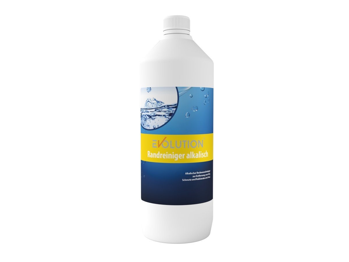 EVOLUTION Poolpflege Evolution Randreiniger alkalisch 1 Liter gegen Fett Schmutz Reinigung von EVOLUTION