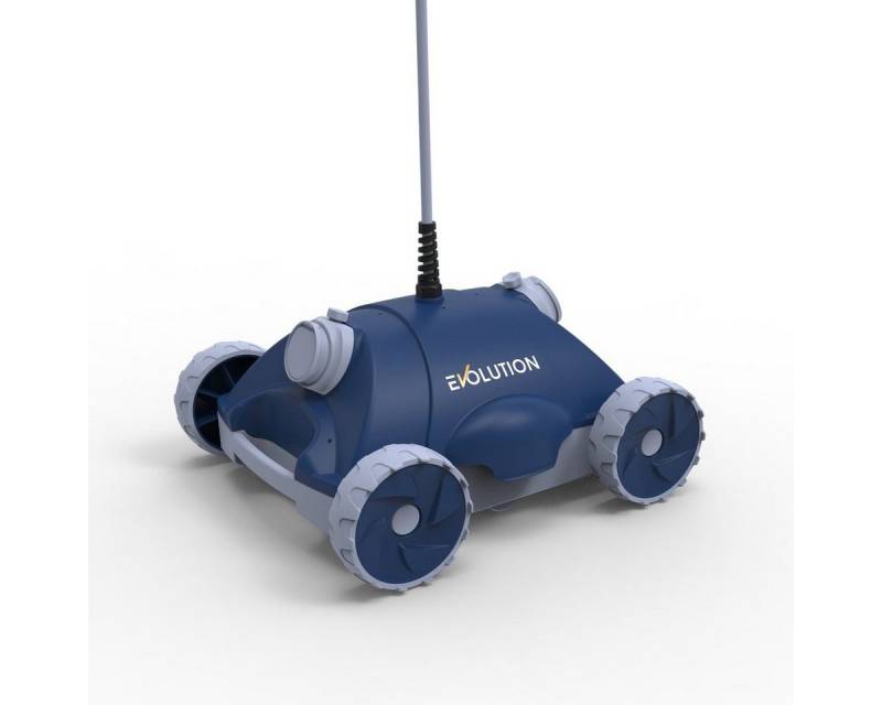 EVOLUTION Poolroboter Easy - Leise & Leicht Boden Reinigung für alle Becken Pool von EVOLUTION