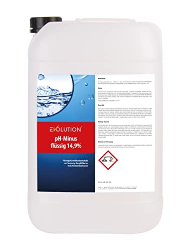 Evolution pH-Minus flüssig 25 kg Senkung pH-Wert Dosieranlage Wasserpflege von EVOLUTION