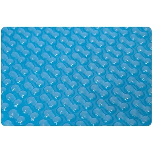 Solarplane Light Blue 400 µm GeoBubble Rechteck 1000x500cm Erwärmung Folie Pool von EVOLUTION