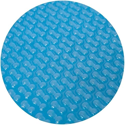 Solarplane Light Blue 400 µm GeoBubble Rund 360 cm Erwärmung Solarfolie Pool von EVOLUTION