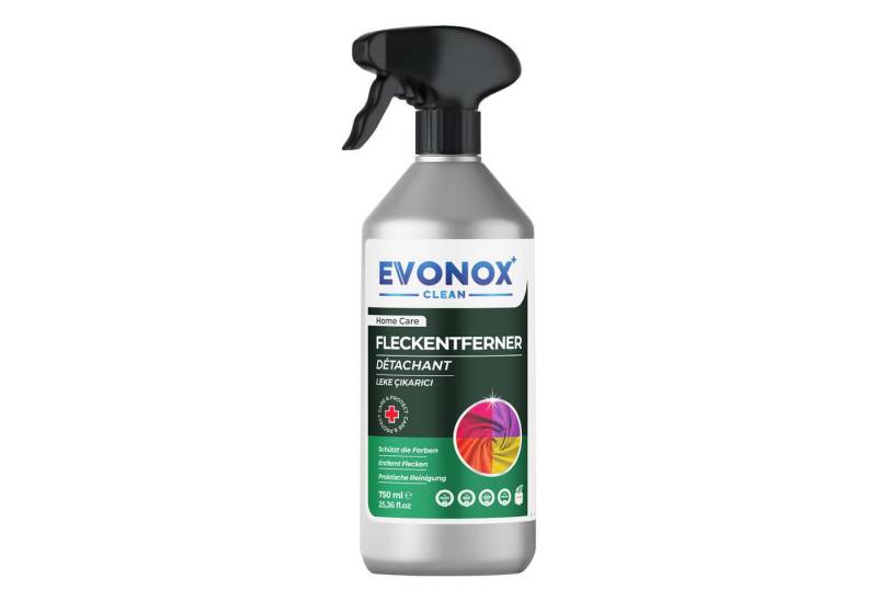 EVONOX Ultra Starker Fleckenentferner Spray – Vielseitig Einsetzbar 750 ml Fleckentferner von EVONOX