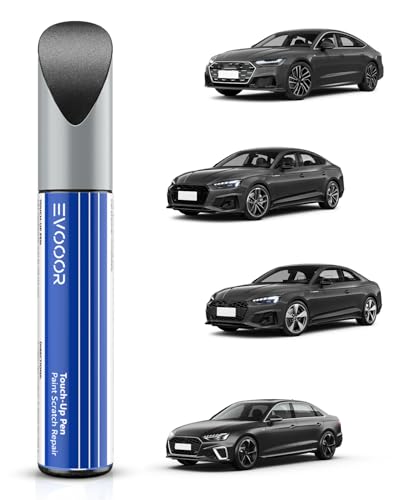 (LZ7S/6Y) Daytona Gray Pearl Autolack Nachbesserung für Audi, Kratzer Reparatur für Auto, Schnelle & Einfache Lösung zur Reparatur von EVOOOR