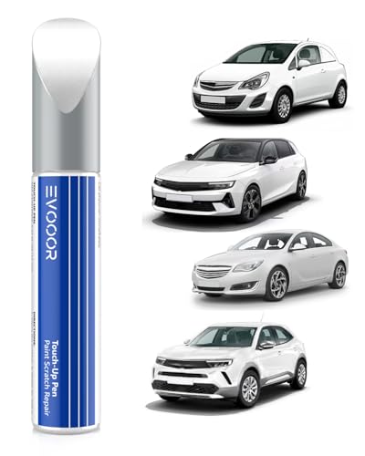 EVOOOR (G20/EWP) Jadeweiss/Arktis Weiss Autolack Nachbesserung für Opel, Kratzer Reparatur für Auto, Schnelle & Einfache Lösung zur Reparatur von EVOOOR
