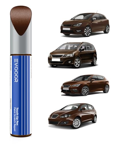 EVOOOR (L27A) Cup Copper Pearl Metallic Autolack Nachbesserung für SEAT, Kratzer Reparatur für Auto, Schnelle & Einfache Lösung zur Reparatur von EVOOOR