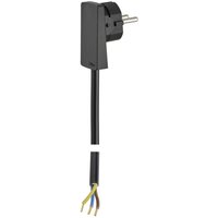 1512 0015 1100 Strom Anschlusskabel Schwarz 1.5 m - Evoline von EVOline