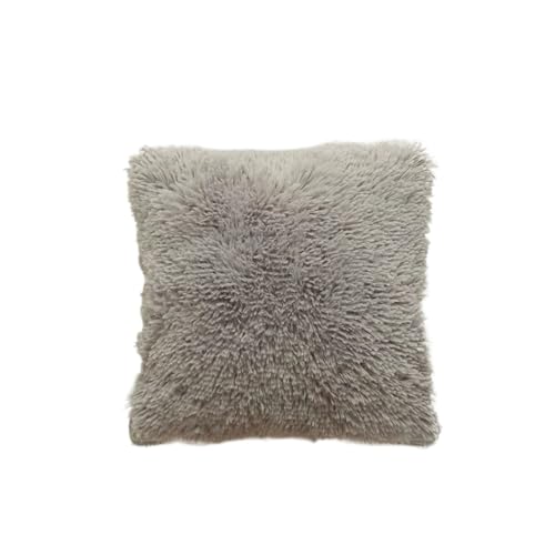 EVPCPWTYZY Der Plüschkissenbezug ist weich und bequem und einfarbig und eignet Sich for Schlafsofas und mehrere Szenen.(13) von EVPCPWTYZY