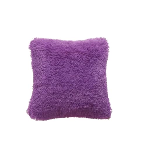 EVPCPWTYZY Der Plüschkissenbezug ist weich und bequem und einfarbig und eignet Sich for Schlafsofas und mehrere Szenen.(18) von EVPCPWTYZY
