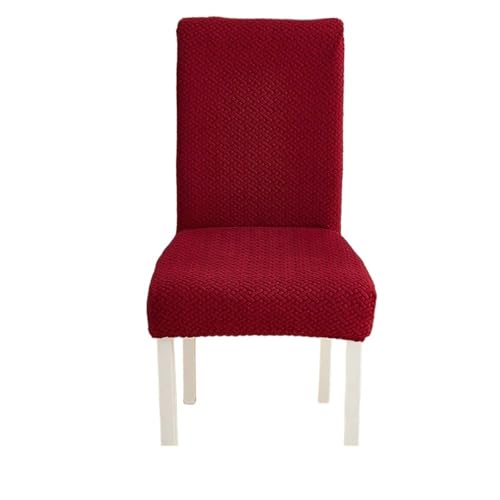 EVPCPWTYZY Quadratischer Vierjahreszeiten-Universal-Modern-einfacher Esstisch-Stuhlbezug Rückenlehnen-Sitzhocker-Bezug Home Style(6,4pc) von EVPCPWTYZY