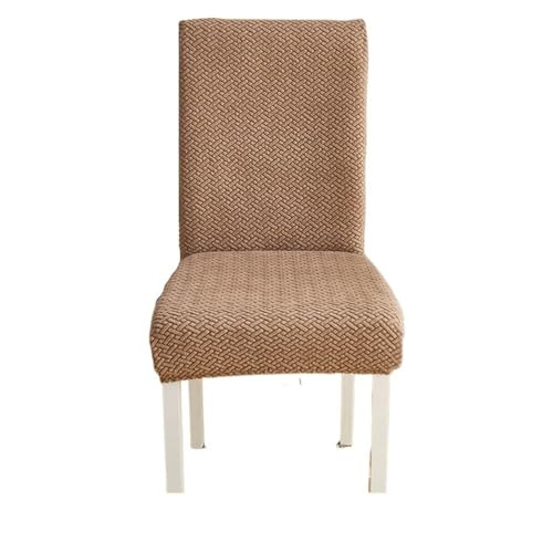 EVPCPWTYZY Quadratischer Vierjahreszeiten-Universal-Modern-einfacher Esstisch-Stuhlbezug Rückenlehnen-Sitzhocker-Bezug Home Style(7,4pc) von EVPCPWTYZY