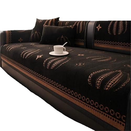 EVPCPWTYZY Sofakissen for alle Jahreszeiten, Rutschfester Sitzbezug aus Chenille, weich und bequem(A4,70 * 180cm) von EVPCPWTYZY