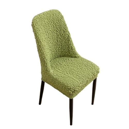 EVPCPWTYZY Stuhlbezug for Esstisch, elastisch, dick, rutschfest, universell for alle Jahreszeiten, einfach anzubringen(Green,6pc) von EVPCPWTYZY
