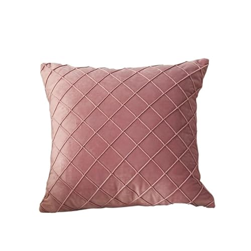EVPCPWTYZY Verdickter, weicher Kissenbezug mit Karomuster und Rautengittermuster, modisch, geeignet for eine Vielzahl von Anlässen.(3,45 * 45cm) von EVPCPWTYZY