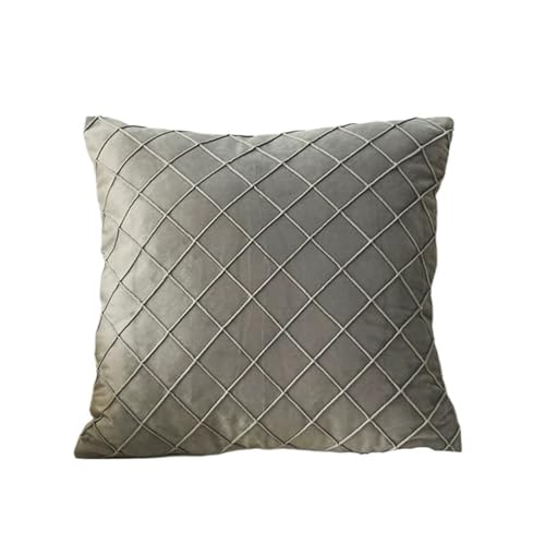 EVPCPWTYZY Verdickter, weicher Kissenbezug mit Karomuster und Rautengittermuster, modisch, geeignet for eine Vielzahl von Anlässen.(6,30 * 50cm) von EVPCPWTYZY
