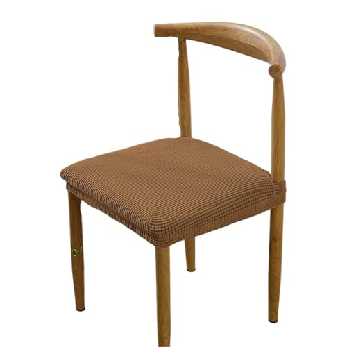 EVPCPWTYZY Verdickter elastischer geteilter Esstisch- und Stuhlbezug, Sitzbezug, Hotel- und Heim-einfacher Hockerbezug(A1,6Piece) von EVPCPWTYZY