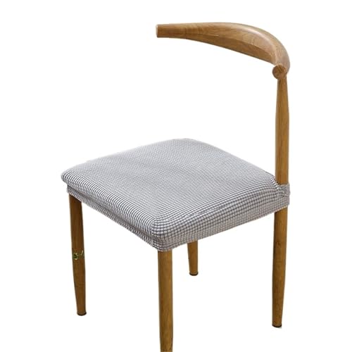 EVPCPWTYZY Verdickter elastischer geteilter Esstisch- und Stuhlbezug, Sitzbezug, Hotel- und Heim-einfacher Hockerbezug(A13,4Piece) von EVPCPWTYZY
