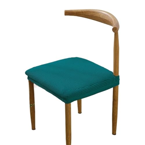 EVPCPWTYZY Verdickter elastischer geteilter Esstisch- und Stuhlbezug, Sitzbezug, Hotel- und Heim-einfacher Hockerbezug(A6,4Piece) von EVPCPWTYZY