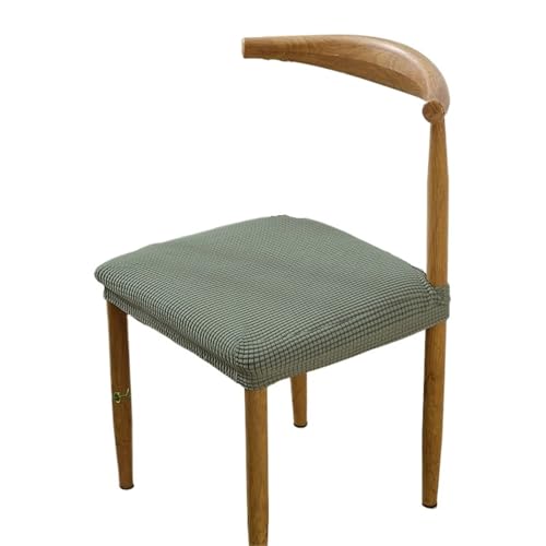 EVPCPWTYZY Verdickter elastischer geteilter Esstisch- und Stuhlbezug, Sitzbezug, Hotel- und Heim-einfacher Hockerbezug(A9,2Piece) von EVPCPWTYZY