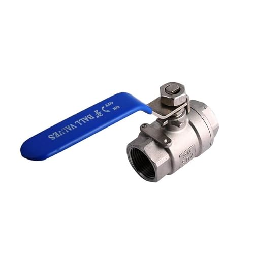 1/2“ 3/4”1-1/2“ 2“ Innengewinde Zweiteiliger Kugelhahn aus Edelstahl 304(2") von EVPEOETCPC