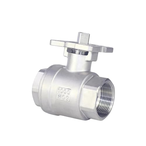 1/2" 3/4" 1" 2" Zweiteiliger Hochplattform-Kugelhahn Edelstahl Innengewinde Q11F(1") von EVPEOETCPC