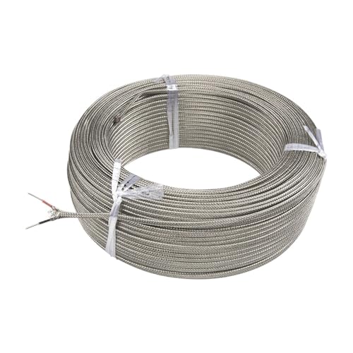 100 m 0,8 mm 1 mm K Thermoelement-Verlängerungskabel Kompensationskabel for Temperatursensor(K 2x1x0.8mm 100m) von EVPEOETCPC