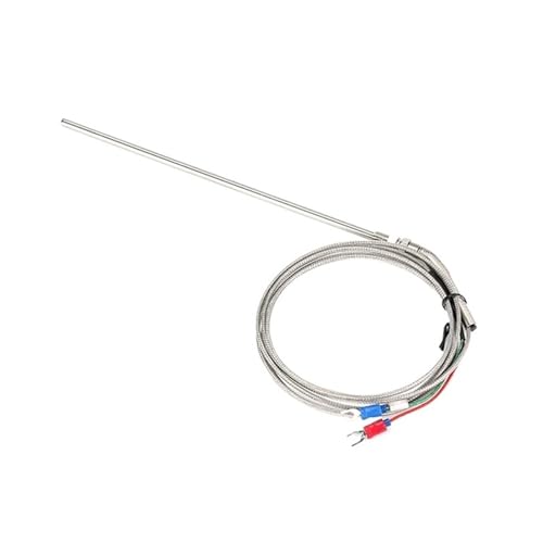 2 m KJ Typ M8 50 mm 100 mm 150 200 mm Kabel Drahtlänge Thermoelement Edelstahlsonde Temperatursensor(M8 K 2m 200mm) von EVPEOETCPC