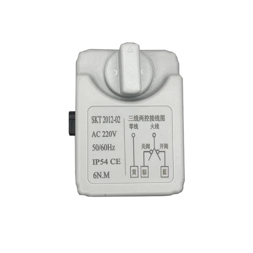 220VAC DC24V DC12V mit manuellem Schalter 3-Draht 2-Steuerung elektrischer Kugelhahnantrieb(220VAC) von EVPEOETCPC