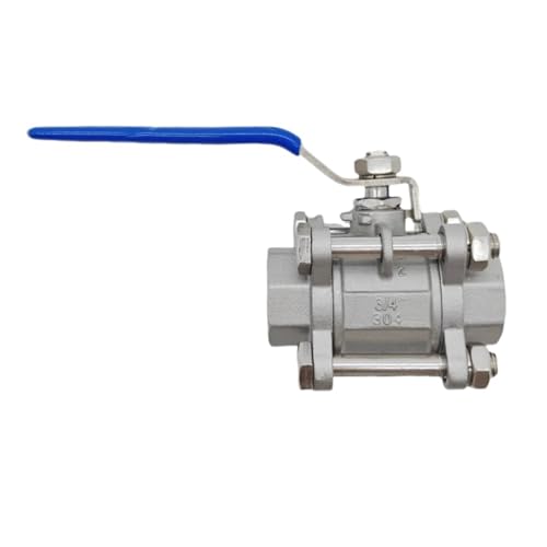 3/4 "Edelstahl BSP Gewinde Kugelhahn DN20 Dreiteiliger Kugelhahn(SS316) von EVPEOETCPC