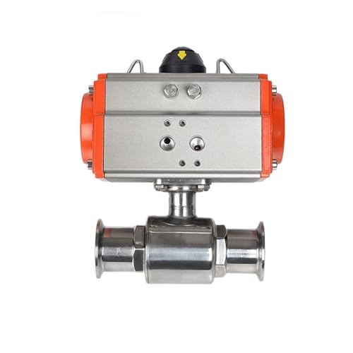 304 Edelstahl 25 mm pneumatischer Kugelhahn Dreifachklemme Ferrule mit doppeltwirkendem Zylinder 304 Edelstahl 25 mm pneumatischer Kugelhahn Dreifachklemme Ferrule mit doppeltwirkendem Zylinder von EVPEOETCPC
