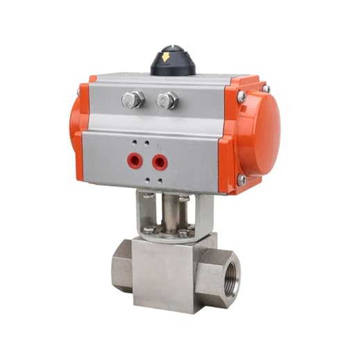 32Mpa hochdruck pneumatische zwei-weg kugelhahn 304 edelstahl innengewinde hydraulische ventil(DN10) von EVPEOETCPC