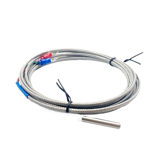 4mm * 30mm KJ PT100 1m 2m 300cm 5m 10m Sonde Typ Thermoelement Temperatur sensor(PT100 Type 1m) von EVPEOETCPC