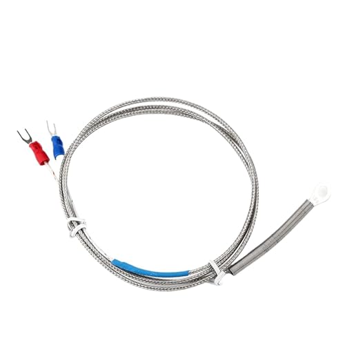 5mm 6mm Loch Washer Thermoelement Temperatur Sensor Sonde K Typ 1M Kabel(K 6mm Aperture 1M) von EVPEOETCPC