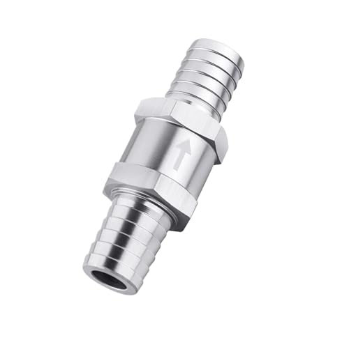 6/8/10/12/14/16mm Rückschlagventil Aluminium Einwegventil(8mm) von EVPEOETCPC
