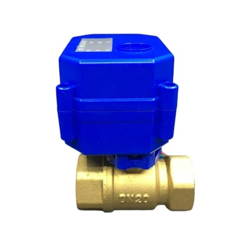 DC12V 5 Drähte (CR05) Messing Motorisierte Kugelhahn DN20 Elektrische Abschaltung Vlave(CR02) von EVPEOETCPC