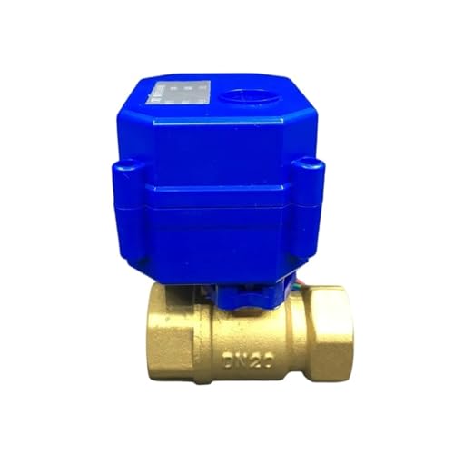 DC12V Messing Motorisierte Kugelhahn 2/3/5 Drähte DN20 Elektrische Abschaltung Vlave(CR01) von EVPEOETCPC