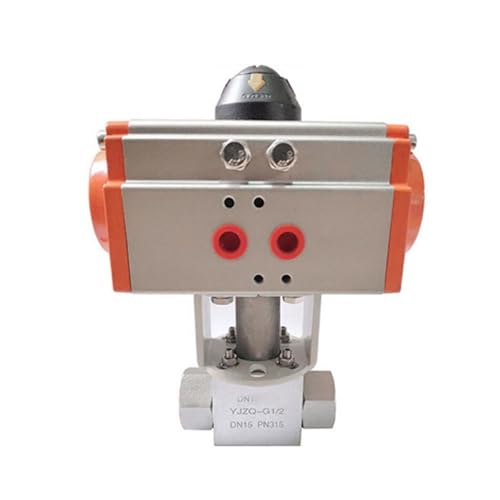 DN10 DN15 DN20 DN32 DN50 weibliche pneumatische hochdruck kugelhahn SS304 pneumatische ventil(3/4") von EVPEOETCPC