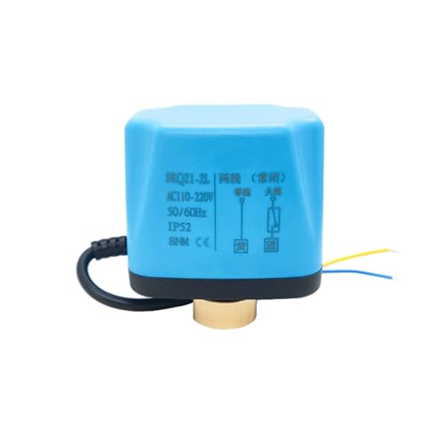 DN15-50 Motorisierter Kugelhahnantrieb 2-adrig Stromausfall-Reset 220V 110V 24V 12V(110VAC,Normally Open) von EVPEOETCPC