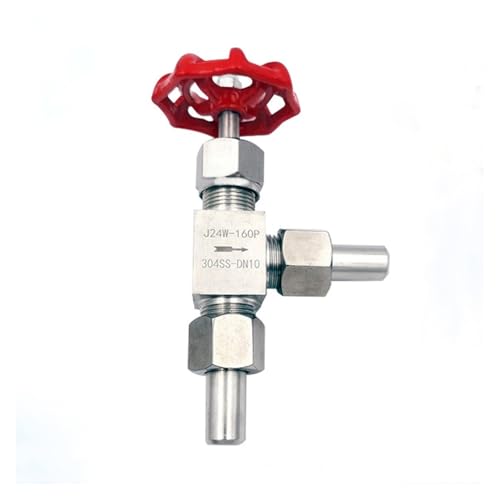 DN6 DN10 DN15 Edelstahl-Nadelventil mit geschweißtem Winkel J24W-160P geschweißtes Nadelventil(DN10 OD14mm) von EVPEOETCPC