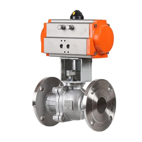 DN65 304 Edelstahl Flansch pneumatischer Kugelhahn Doppeltwirkender Zylinder Hochtemperatur Dampf Flansch Kugelhahn DN65 304 Edelstahl Flansch pneumatischer Kugelhahn Doppeltwirkender Zylinder Hochtemperatur Dampf Flansch Kugelhahn von EVPEOETCPC