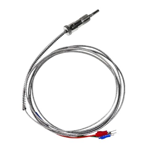 Druckfeder-Thermoelement M12 KJ PT100 Typ Metalltemperatursensor 0,5 m 1 m 2 m 300 CM(PT100 Type 300cm) von EVPEOETCPC