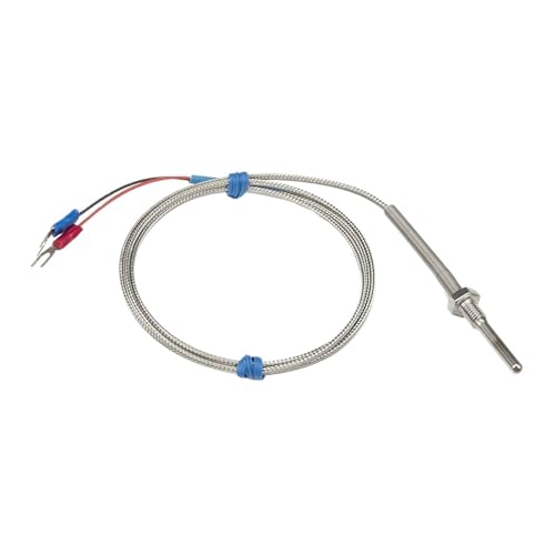 K-Typ 30 mm Sondenlänge 1 m Kabel Thermoelement-Temperatursensor(PT 3 8) von EVPEOETCPC