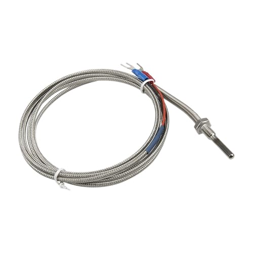 K-Typ 30 mm Sondenlänge 2 m Kabel Thermoelement-Temperatursensor(PT 1 8) von EVPEOETCPC