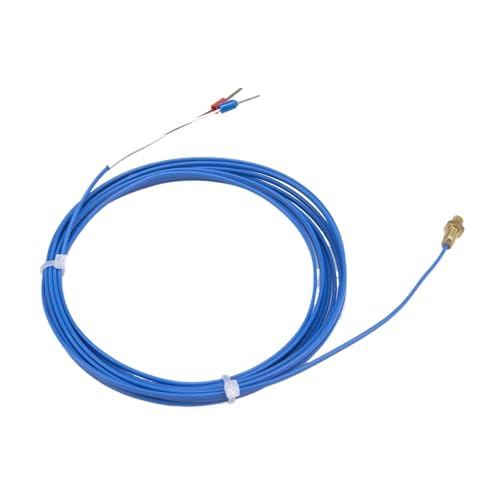 K-Typ M3 M4 Schraubenkopf 300 cm Kunststoffkabel 3D-Drucker Thermoelement Schraube Temperatursensor(M4 6x6.8mm bolt hex) von EVPEOETCPC