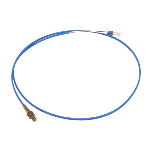 K-Typ M3 M4 Schraubenkopf ungeerdet 0,6 m Kunststoffkabel 3D-Drucker Thermoelement Schraubentemperatursensor(M3 6x6.8mm bolt hex) von EVPEOETCPC